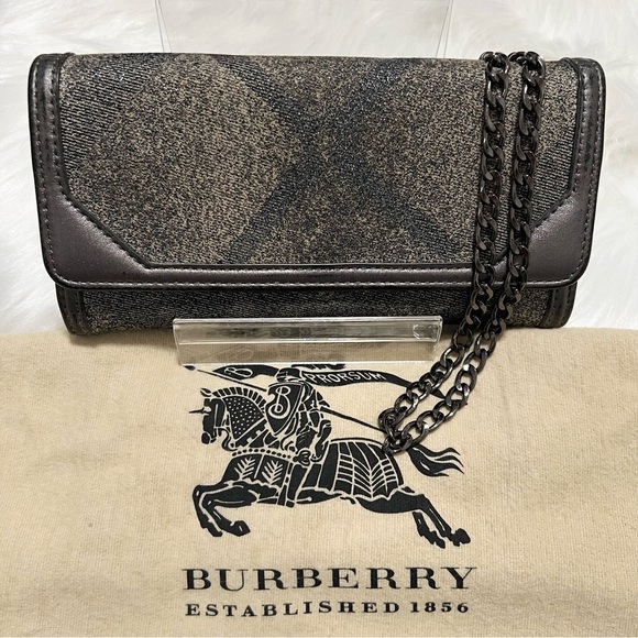 Burberry Metallic Continental Wallet - Picture 1 of 14